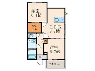 PREMIAGE緑ヶ丘Ⅰの物件間取画像